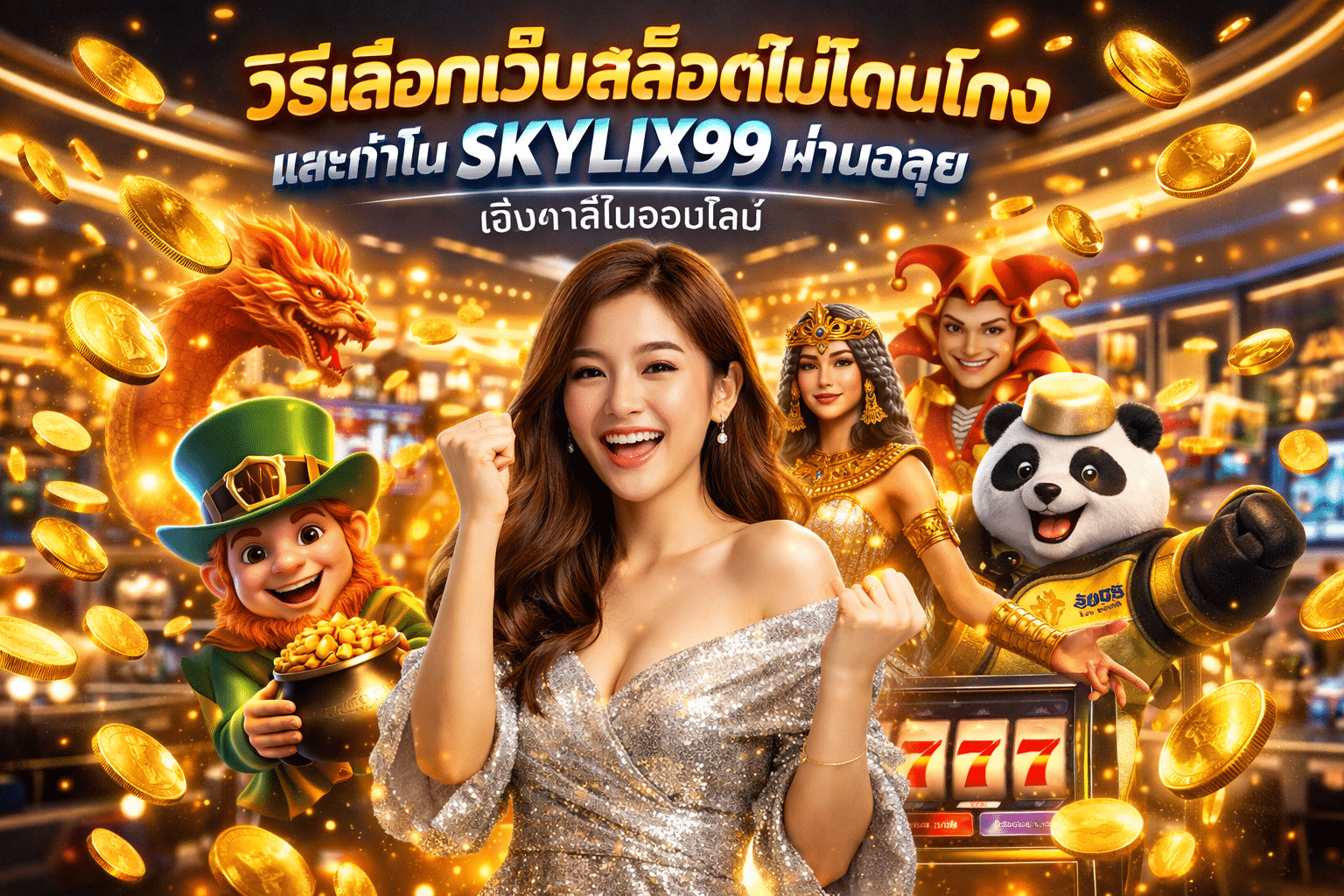 วิธีเลือกเว็บสล็อตไม่โดนโกง และทำไม SKYLIX99 ผ่านฉลุย | เว็บคาสิโนออนไลน์