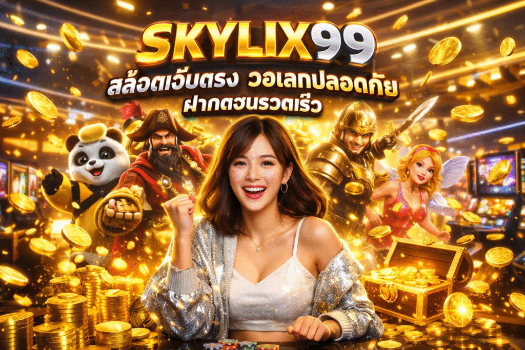SKYLIX99 สล็อตเว็บตรง วอเลทปลอดภัย ฝากถอนรวดเร็ว